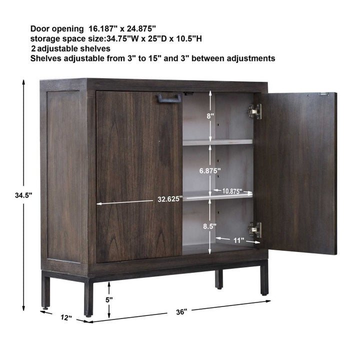 Nadie - Console Cabinet - Light Walnut