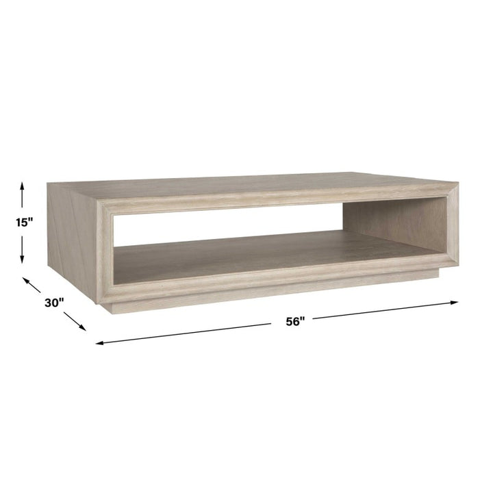 Prism - Light Oak Coffee Table