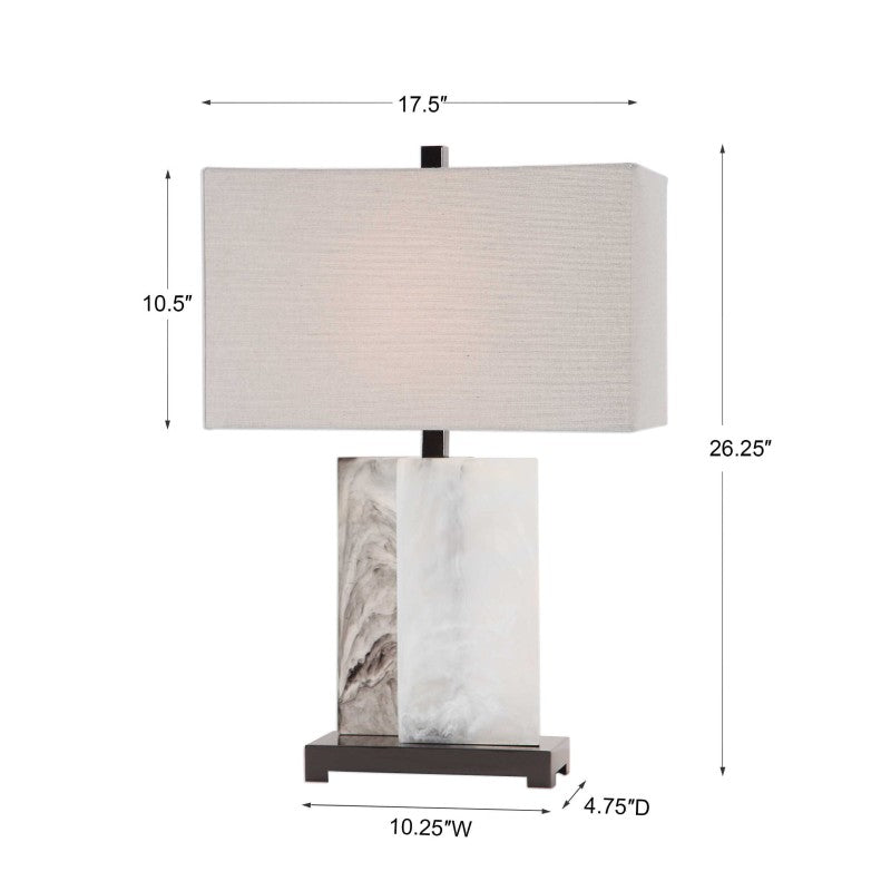 Vanda - Table Lamp - Pearl Silver