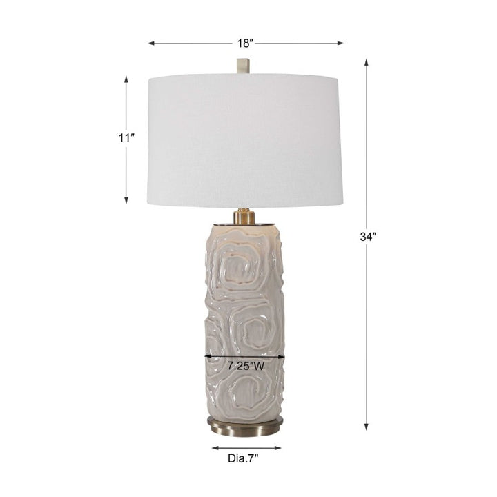 Zade - Table Lamp - Warm Gray