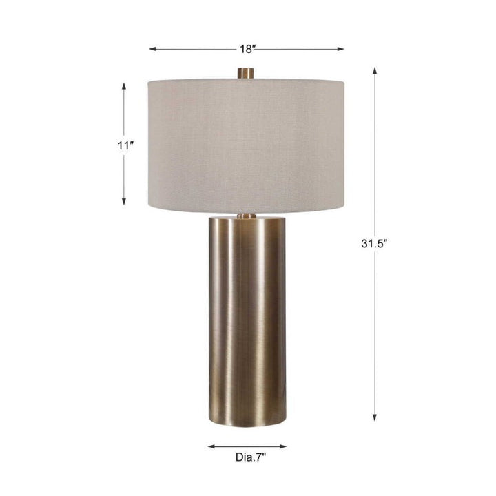 Taria - Table Lamp - Brushed Brass