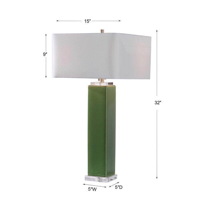 Aneeza - Table Lamp - Tropical Green