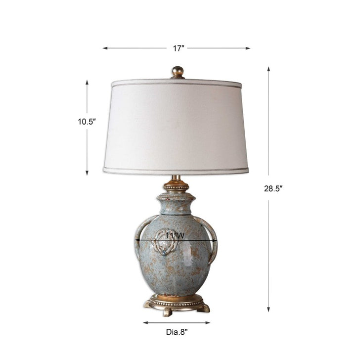 Cancello - Glaze Lamp - Blue