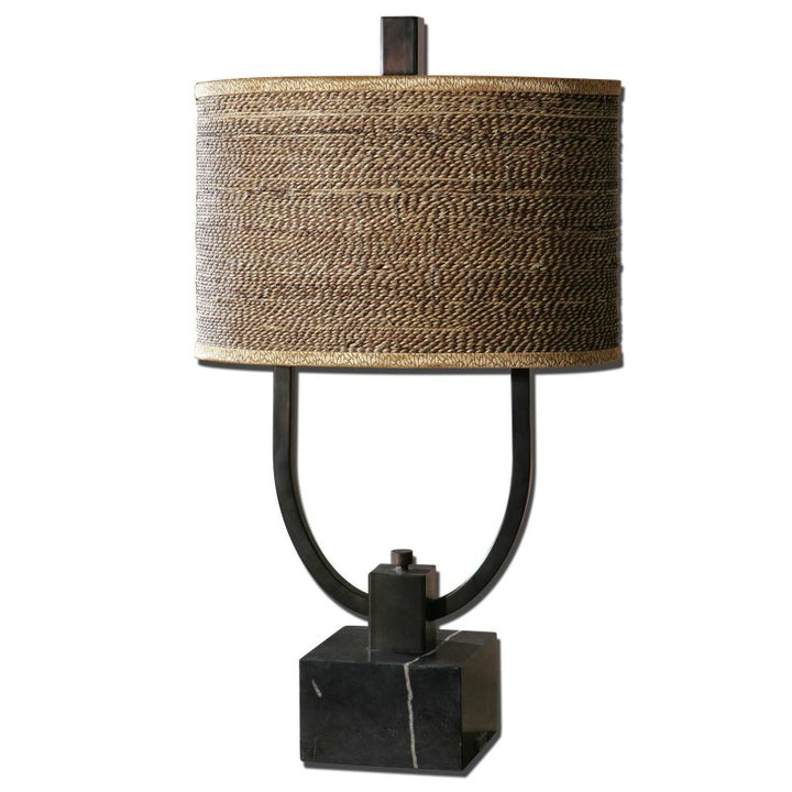 Stabina - Metal Table Lamp - Dark Brown