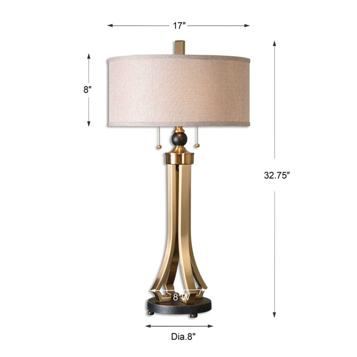 Selvino - Table Lamp - Brushed Brass