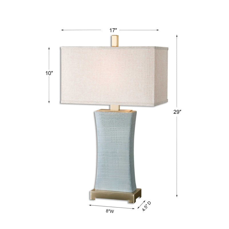 Cantarana - Table Lamp - Blue Gray