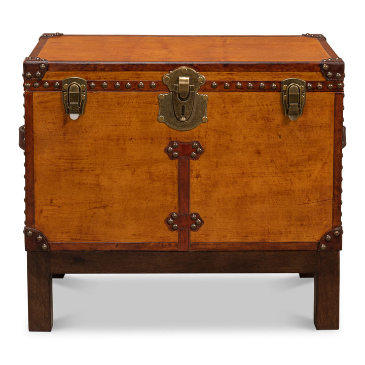 Abilene Leather Box W/Stand