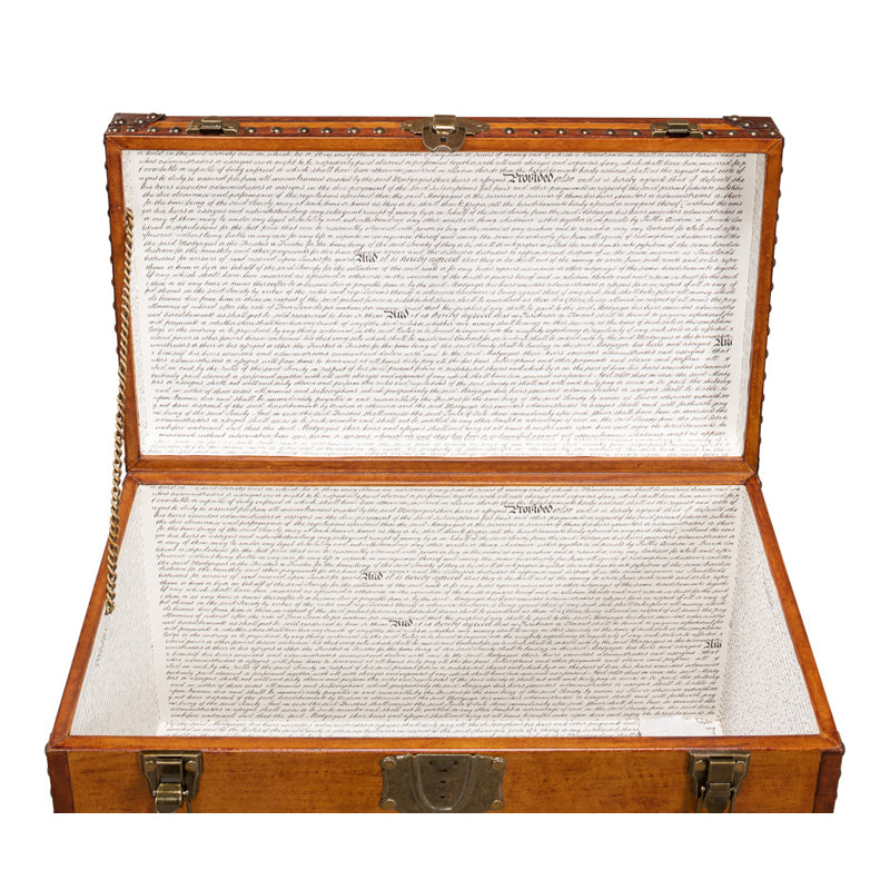 Abilene Leather Box W/Stand