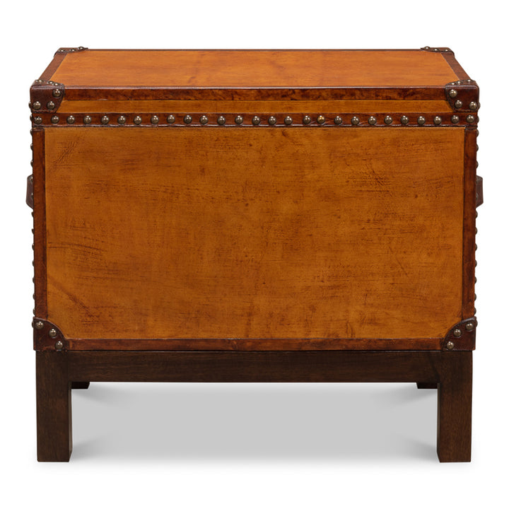 Abilene Leather Box W/Stand