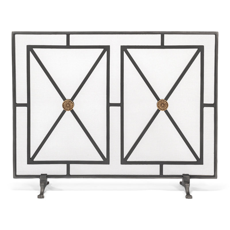 Paneled Fire screen