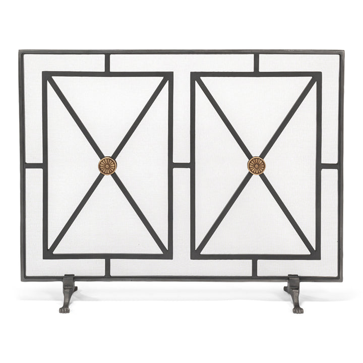 Paneled Fire screen