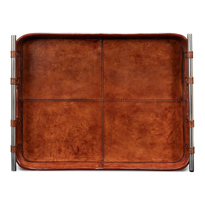 Safari Leather Tray