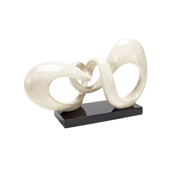 Marbleized beige Sculpture