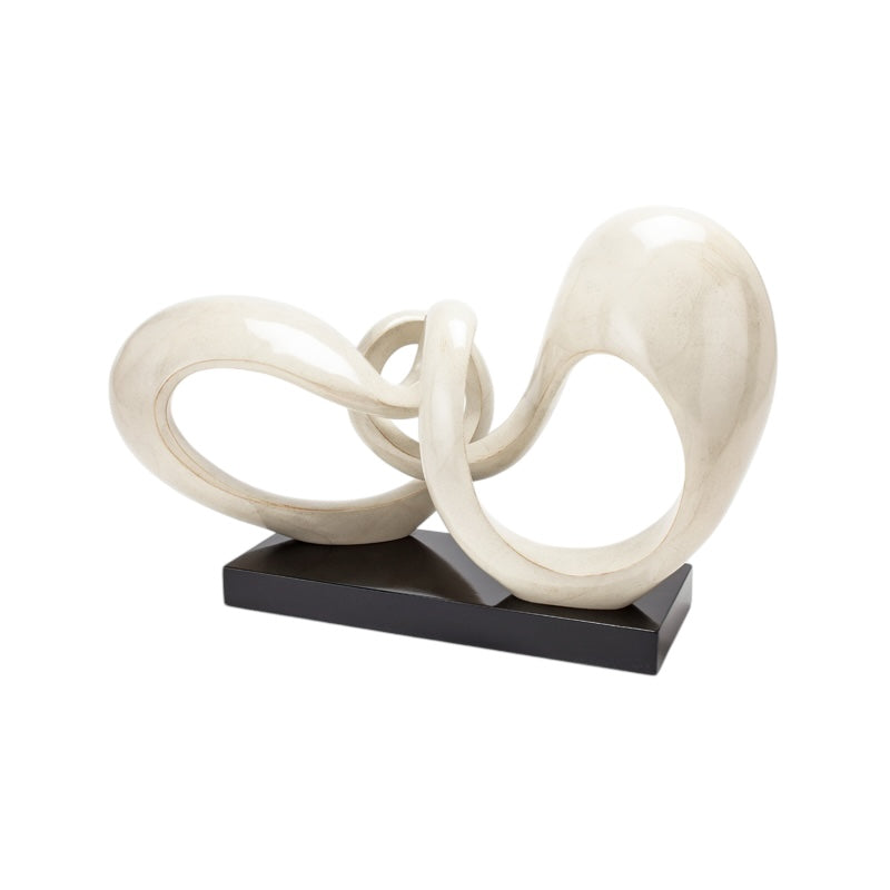 Marbleized beige Sculpture