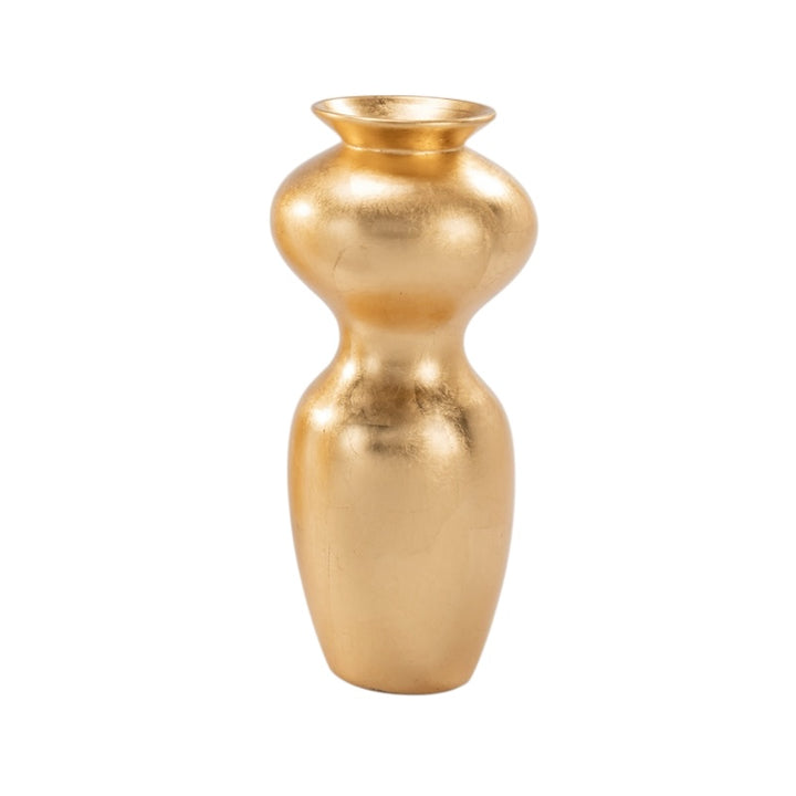Gold Leaf Vases