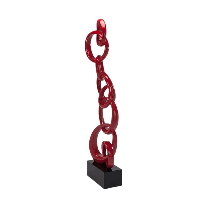 Red Circles Scupture