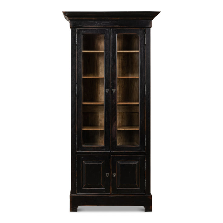 Bookcase In Ebony Finish