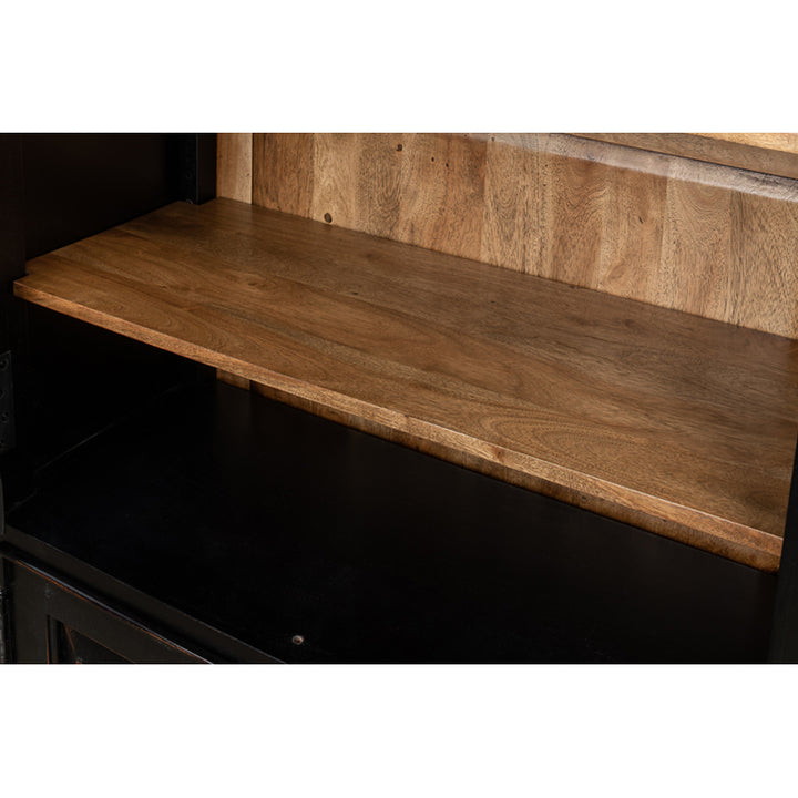 Bookcase In Ebony Finish