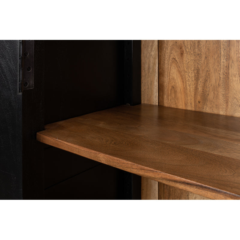 Bookcase In Ebony Finish
