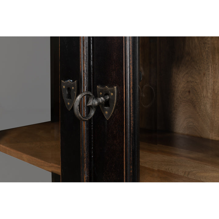 Bookcase In Ebony Finish