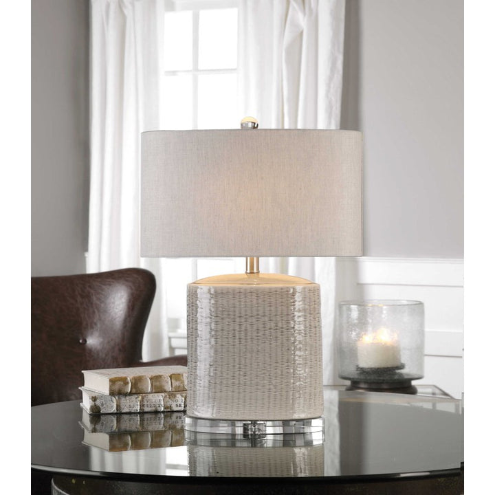 Modica - Ceramic Lamp - Taupe