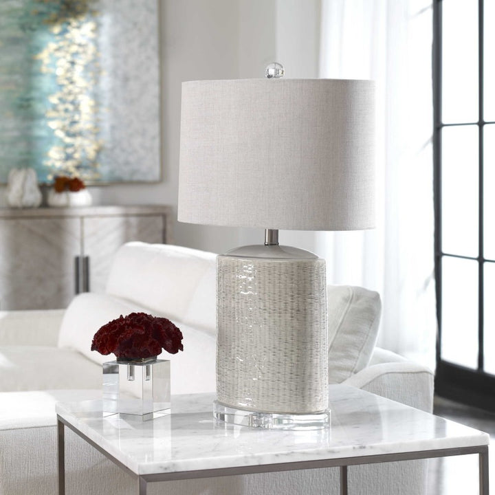 Modica - Ceramic Lamp - Taupe