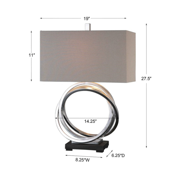 Soroca - Rings Lamp - Silver