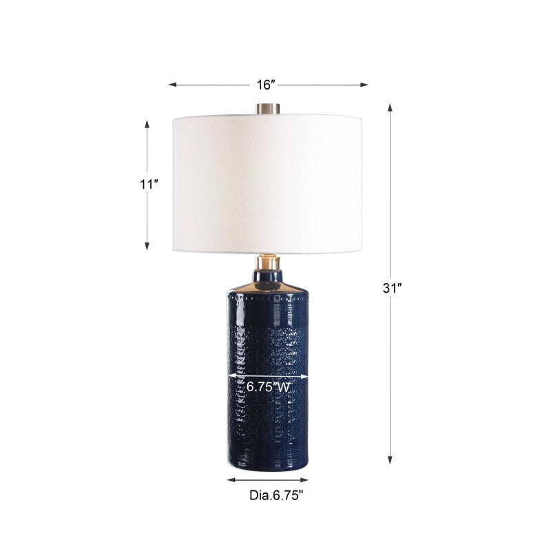 Thalia - Table Lamp - Royal Blue