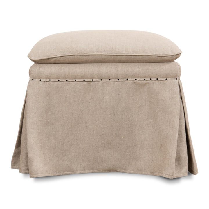 Draped Ottoman