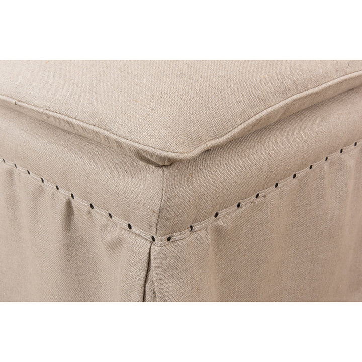 Draped Ottoman