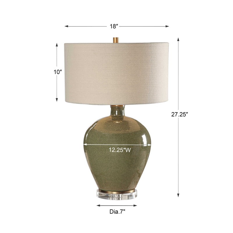 Elva - Table Lamp - Emerald