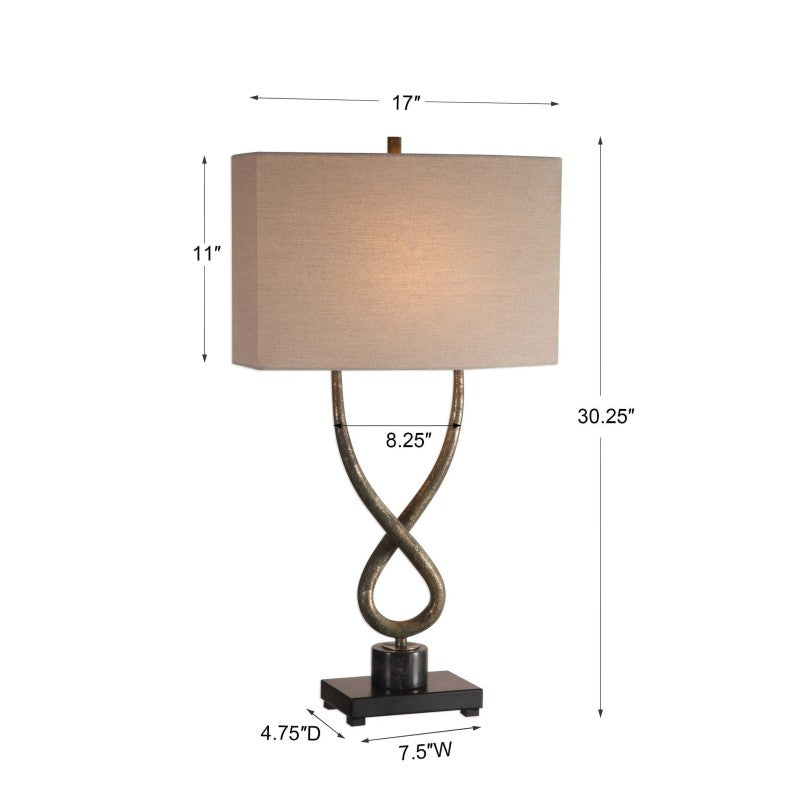 Talema - Lamp - Aged Silver