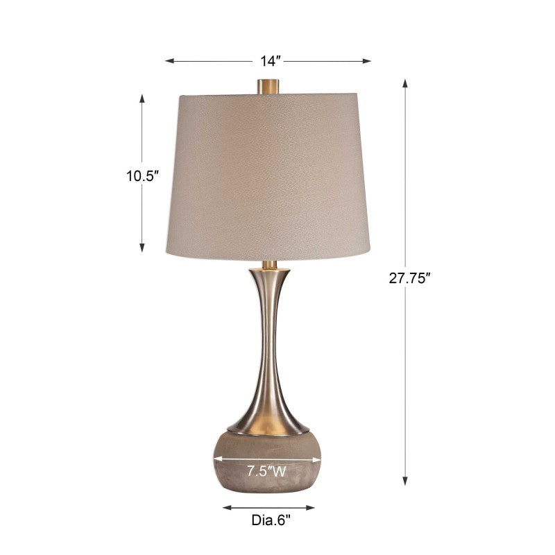 Niah - Lamp - Brushed Nickel