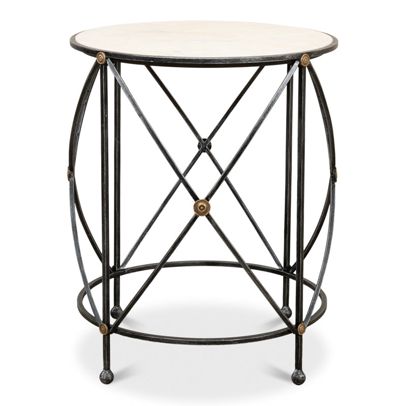 Drum & Fife Lamp Table