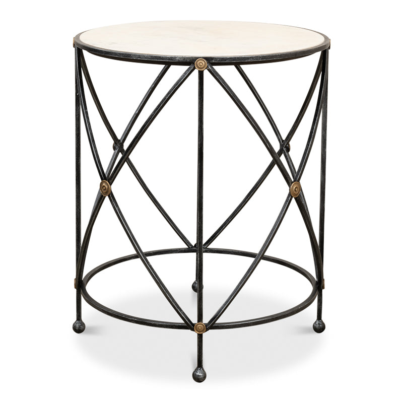 Drum & Fife Lamp Table