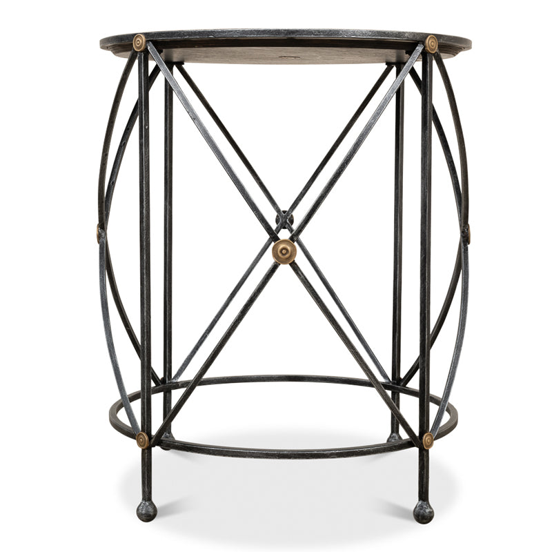 Drum & Fife Lamp Table