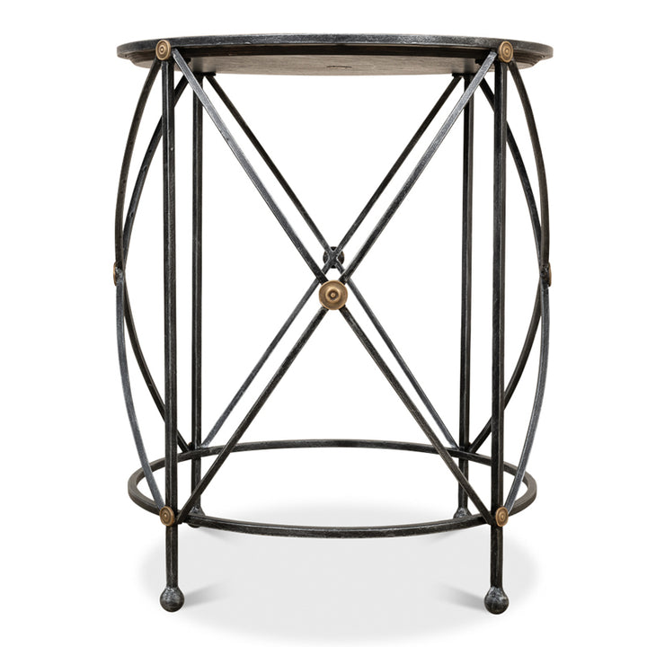 Drum & Fife Lamp Table