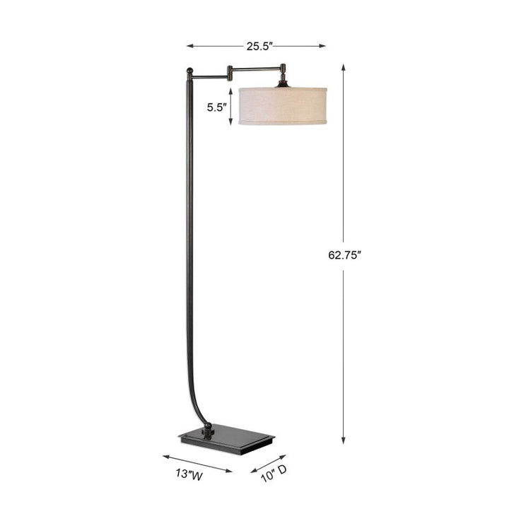 Lamine - Floor Lamp - Dark Bronze