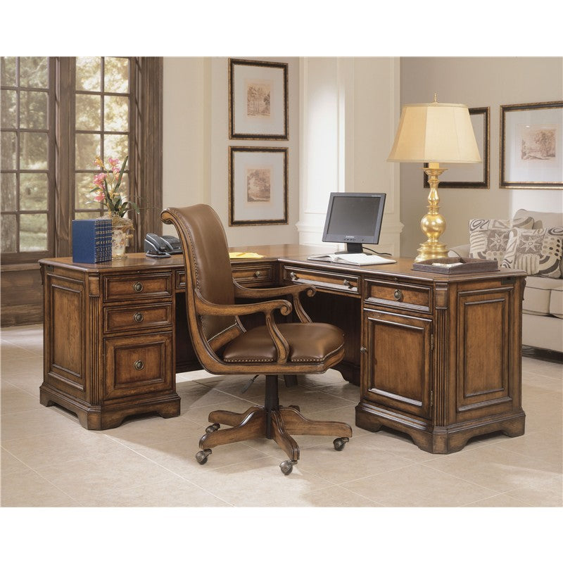 Brookhaven - Executive Left Right Return - Dark Brown