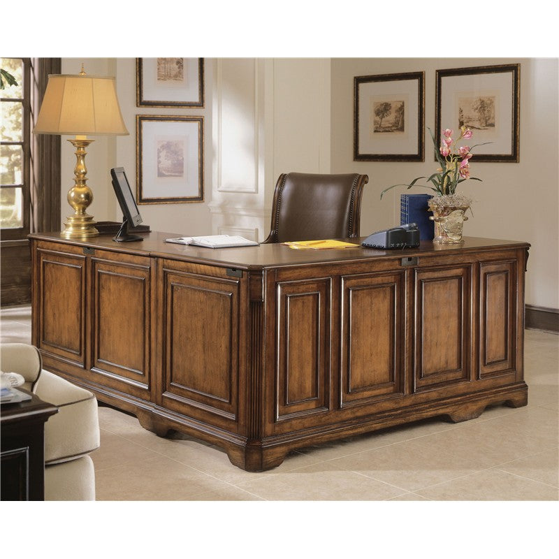 Brookhaven - Executive Left Right Return - Dark Brown