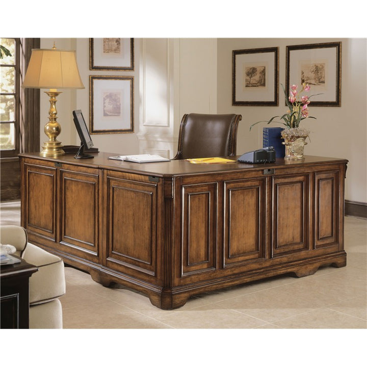 Brookhaven - Executive Left Right Return - Dark Brown