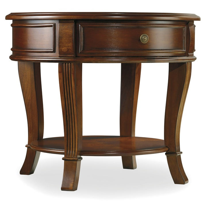 Brookhaven - Round Lamp Table