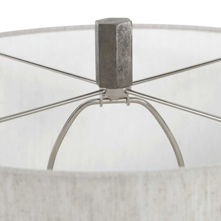 Ivor - Cast Iron Floor Lamp - Dark Gray