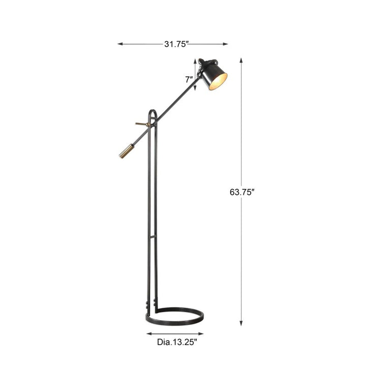 Chisum - Floor Lamp - Dark Bronze