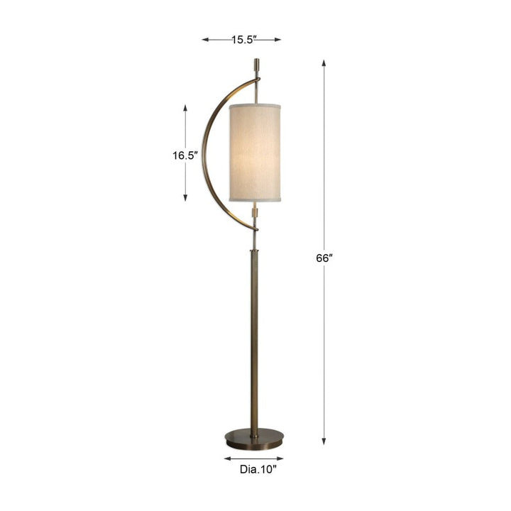Balaour - Floor Lamp - Antique Brass