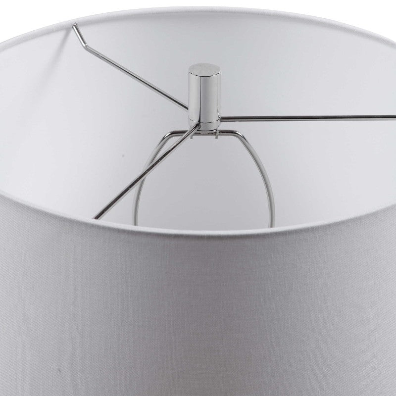 Montauk - Striped Table Lamp - Blue