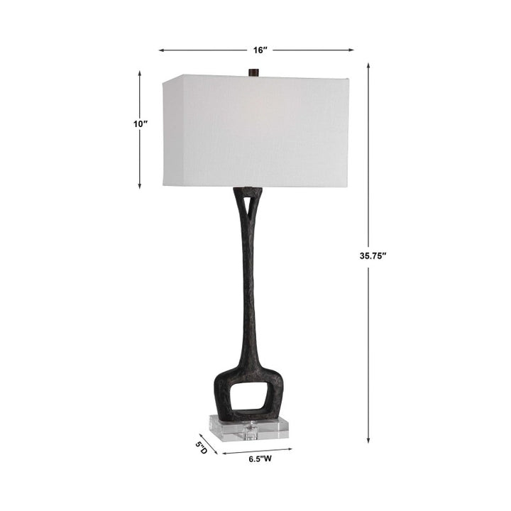 Darbie - Iron Table Lamp - Black