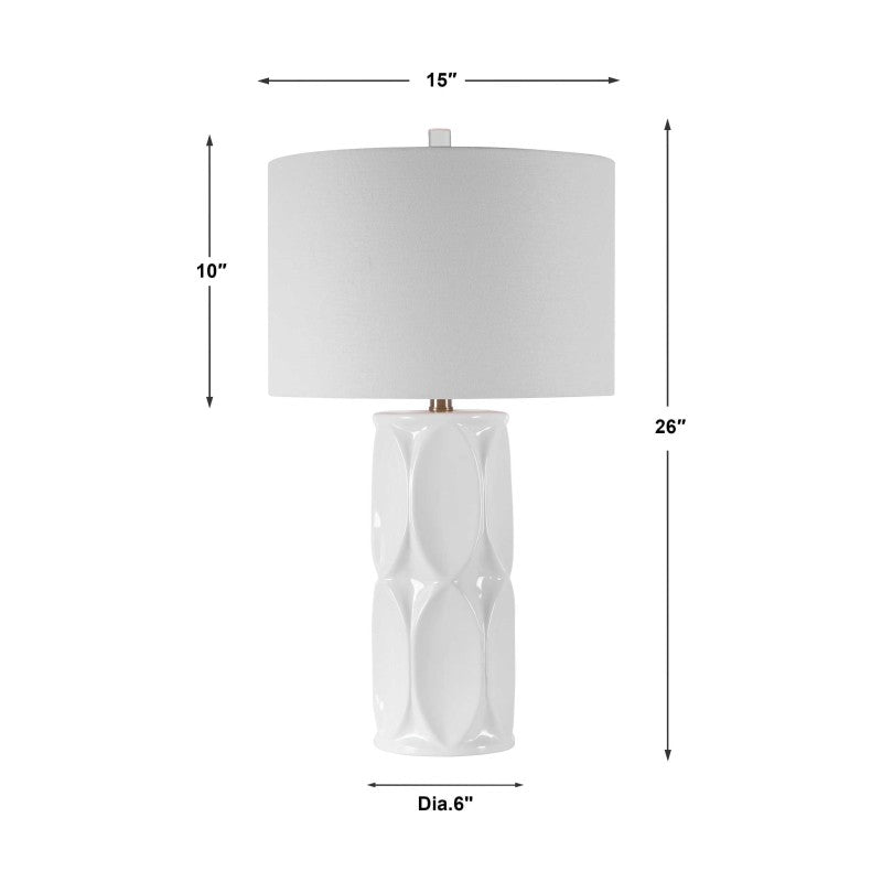 Sinclair - Table Lamp - White