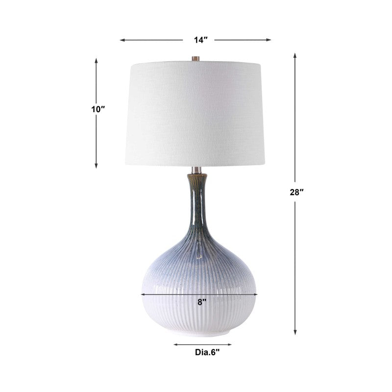 Eichler - Mid-Century Table Lamp - White