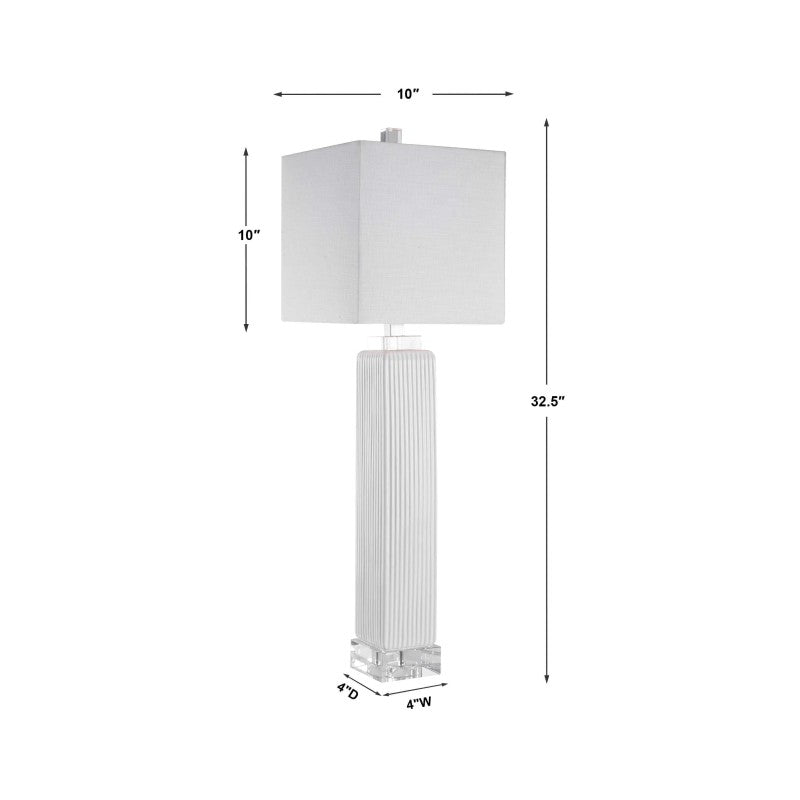 Bennett - Buffet Lamp - White